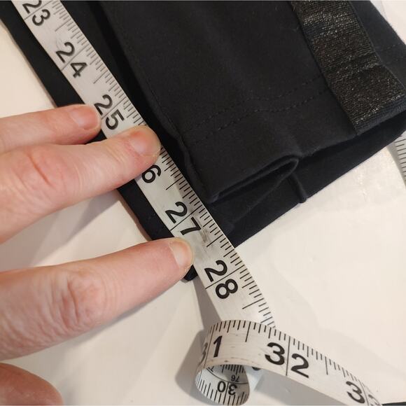 Lilly Pulitzer Cropped Ankle ‘Tuxedo Travel Pants’ in Black Size Small - Picture 4 of 11